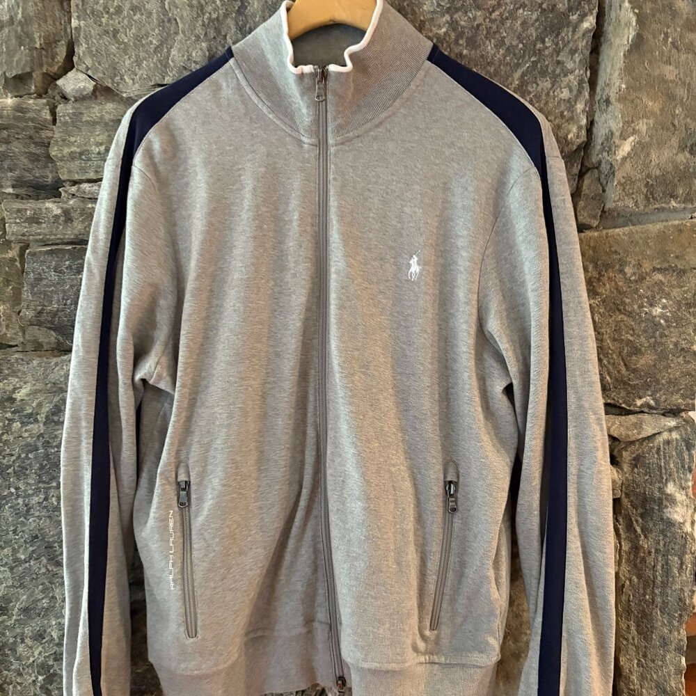 Polo Ralph Lauren Performance Full Zip Sweater Sweatshirt Jacket - Mens L NWOT